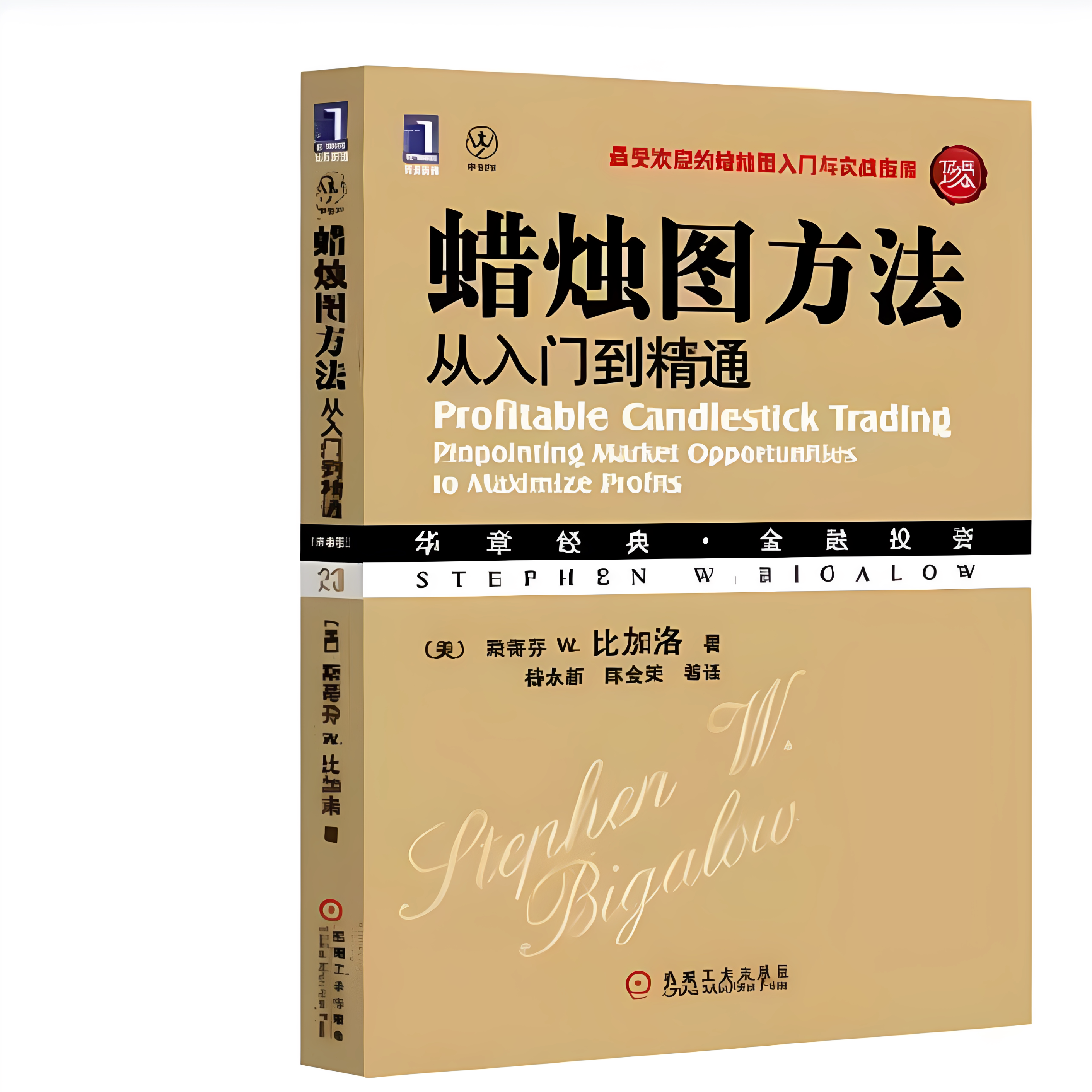 华章经典系列金融投资蜡烛图方法从入门到精通简易期权现代证券分析斯蒂芬.W·比加洛著机械工业出版社9787111306351C