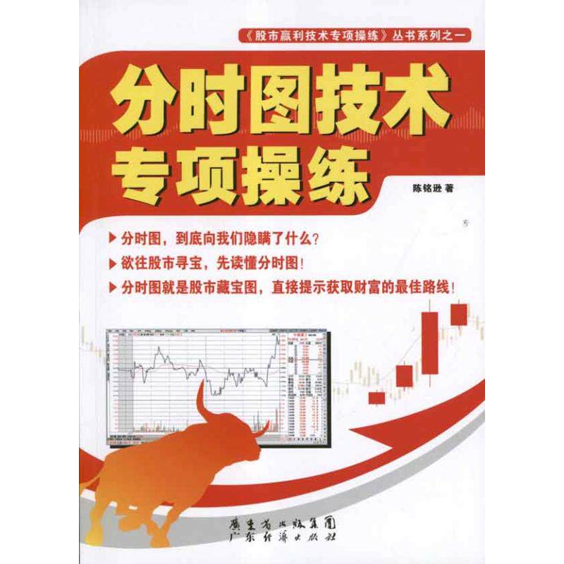 【正版图书】赢利技术专项操练丛书系列分时图技术专项操练陈铭逊著经济书籍广东经济出版社