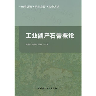 社 工业副产石膏概论9787516034903滕朝晖冯秀艳尹瑞龙编中国建材工业出版 正版 图书