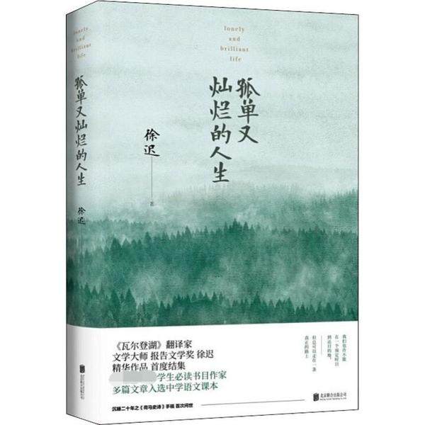 【正版图书】孤单又灿烂的人生徐迟时代华语出品北京联合出版社9787559638168