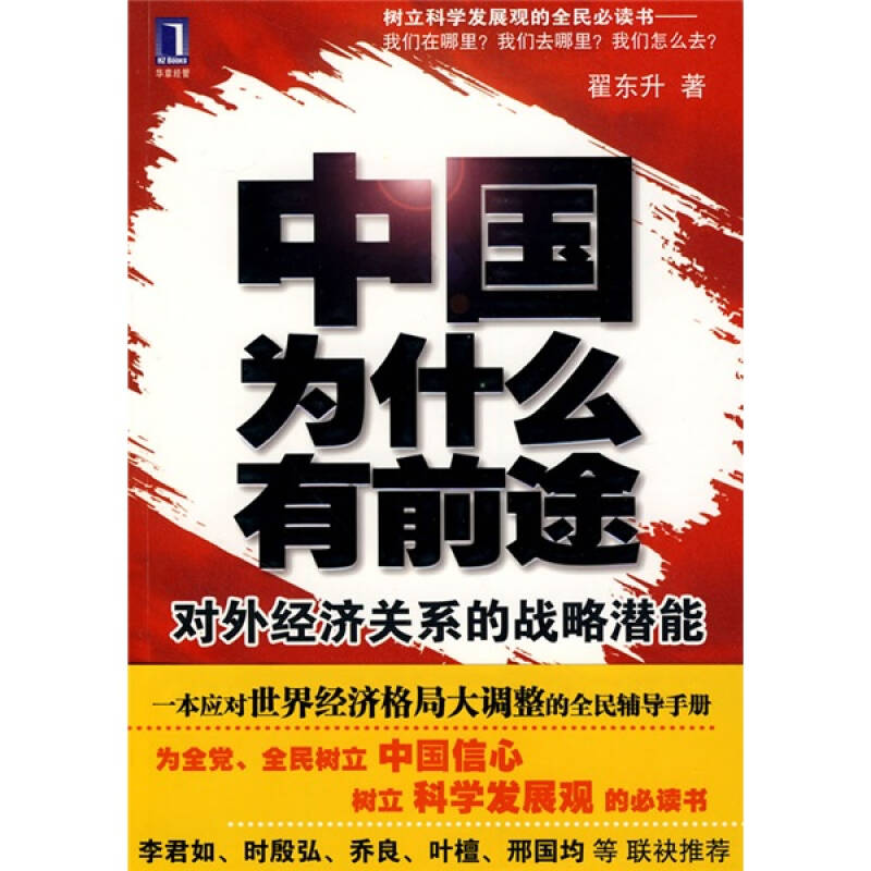 【正版图书】中国为什么有前途对外经济关系的战略潜能翟东升著机械工业出版社9787111307891图片