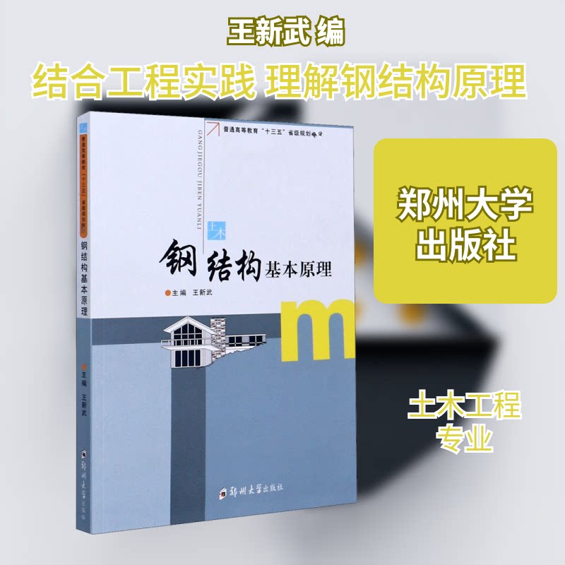 【正版书籍】钢结构基本原理王新武郑州大学出版社