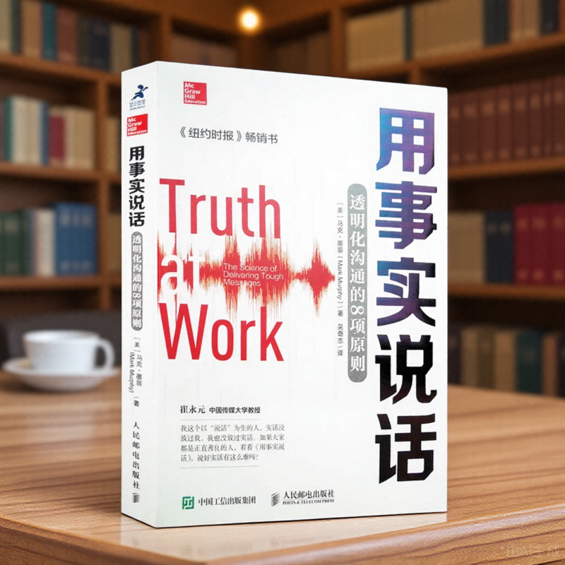 用事实说话透明化沟通的8项原则崔永元樊登教你实话实说口才训练自我实现励志书籍马克墨菲吴奇志人民邮电出版社9787115203793