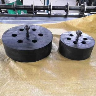 蜂巢机床水泵墩底座空调状缓冲橡胶窝蜂型减震器风机减振降噪脚