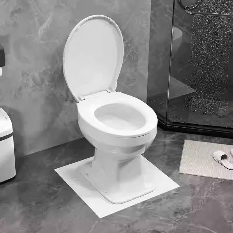 农村旱厕免冲直通旱马桶卫生间老年孕妇旱便陶瓷 蹲便改坐便专用