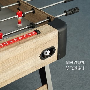皇冠8杆桌上足球桌成人亲子娱乐桌式桌游可折叠桌球台室内家用