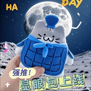 西安兵猫俑玩偶公仔毛绒挂件旅游纪念品伴手礼可爱超软兵马俑挂件