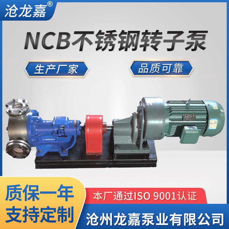 高粘度转子泵NCB不锈钢转子泵蜂蜜泵糖浆泵白乳胶泵树脂泵涂料泵