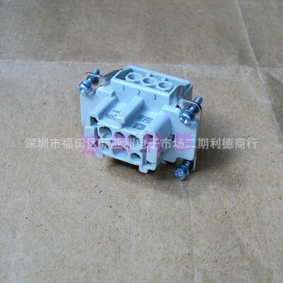 09330062701HARTING重载连接器6针母芯