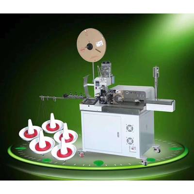 全自动单端打端沾锡机全自动双头沾锡机中辰全自动双头沾锡机