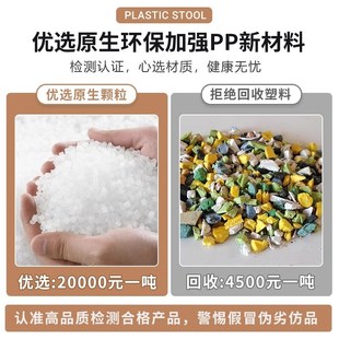 凳 儿童塑料凳子加厚小椅子靠背椅家用板凳小矮凳客厅餐椅沙发换鞋