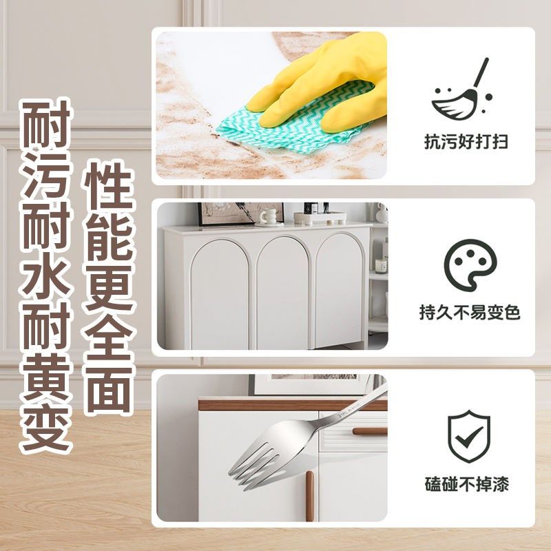 环保无味水性改色木器漆家用翻新木漆旧家具补漆木门改色漆白油漆