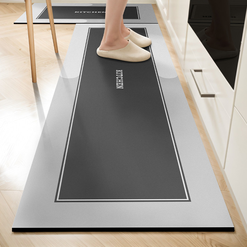 厨房地垫吸水防滑防油可擦免洗耐脏矽藻泥吸水吸油地毯2023新款,居家布艺,厨房地垫,淘宝优惠券,粉丝福利购,淘宝优惠卷