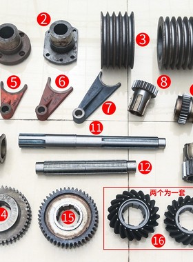 C5116E立车齿轮5112机床变数箱配件齐齐哈尔5225瓦房店花键轴拨叉