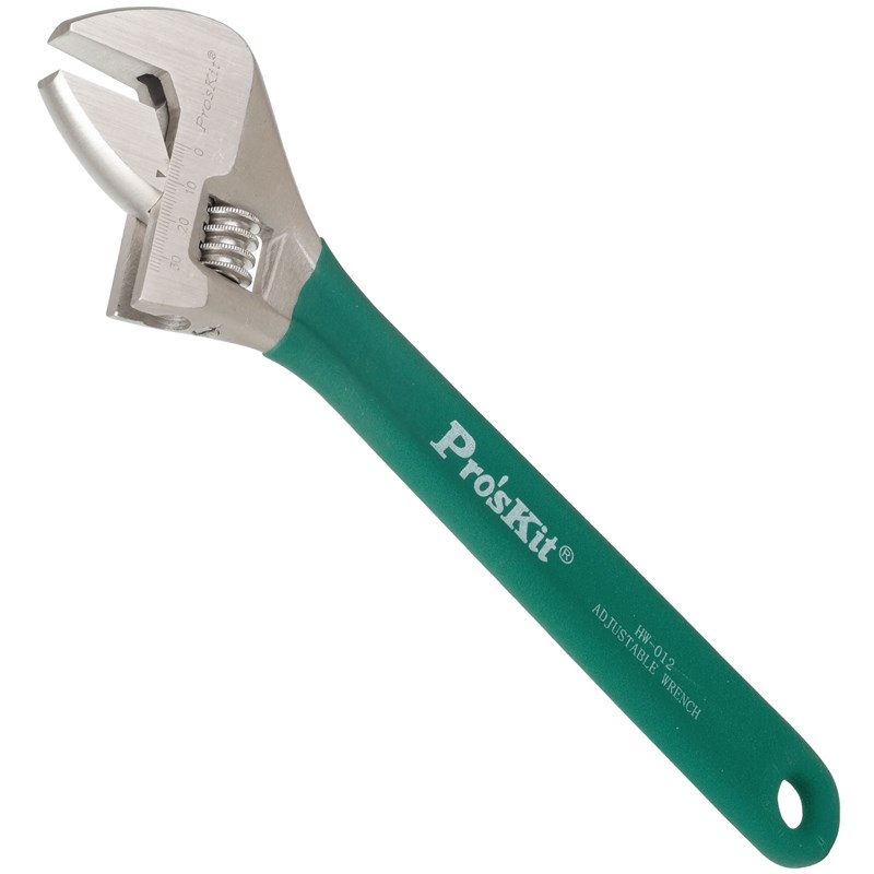 宝工HW-012 12寸钛金防滑活动扳手 300mm