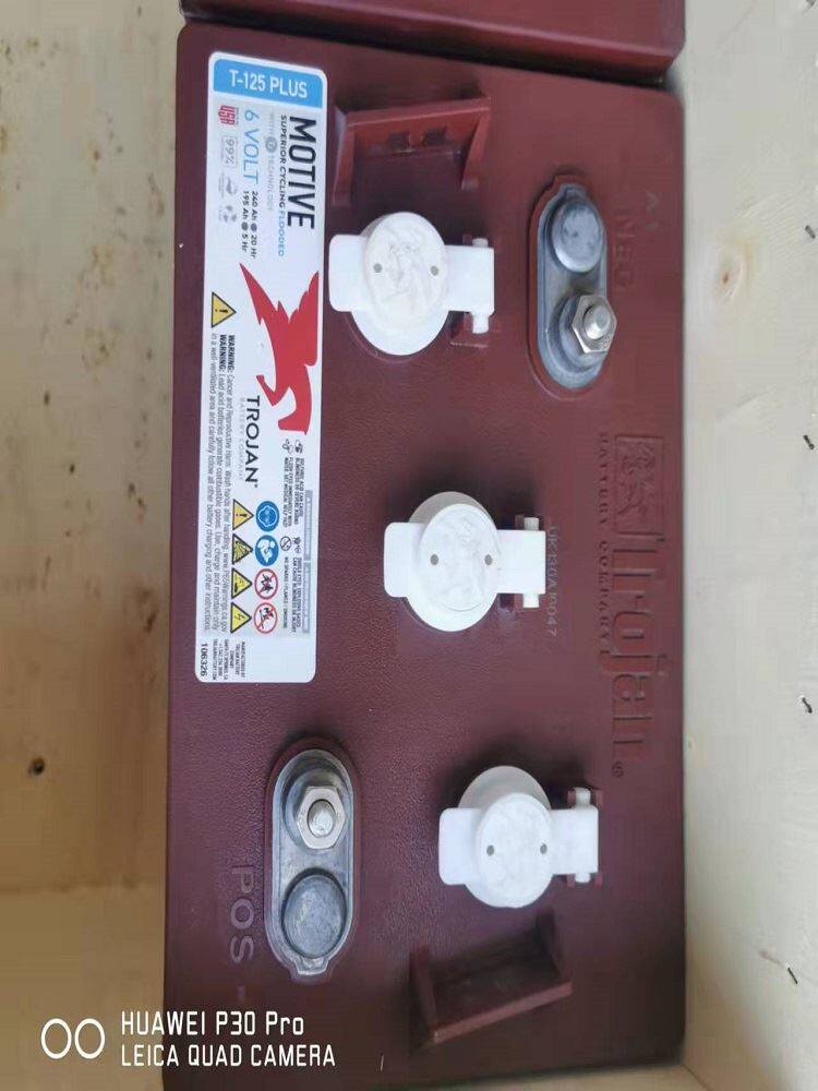 trojan邱健蓄电池T-105/T-125/T-145/T-875/T-1275PLUS铅酸蓄电瓶