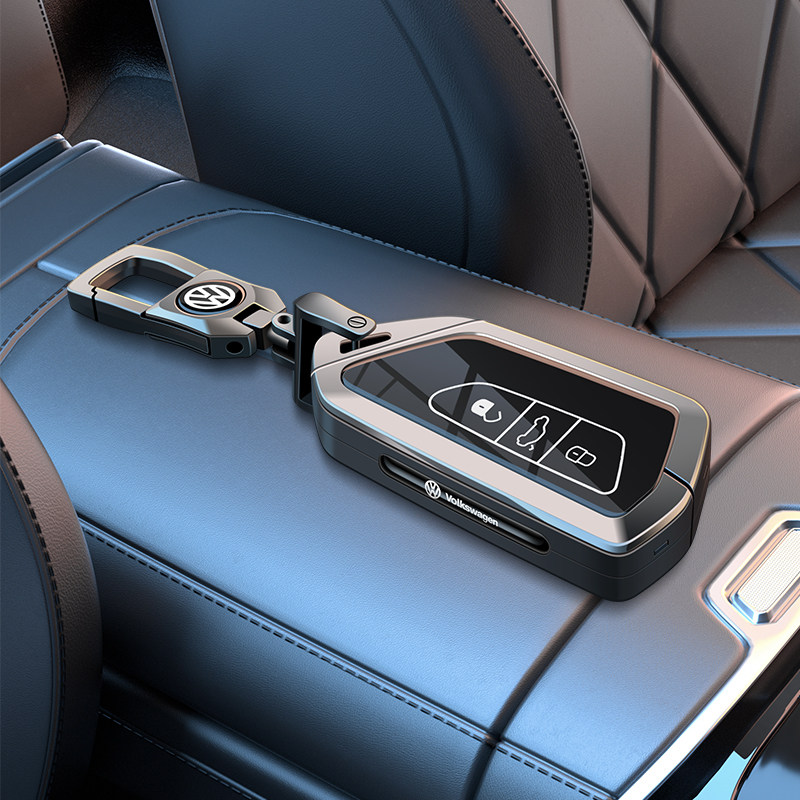 适用福斯Golf8钥匙套途昂凌渡id3/id4揽巡揽镜id6迈腾B9八代pro