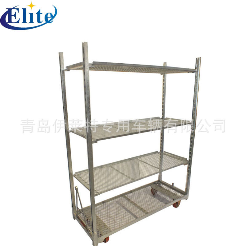 厂家推荐花卉台车透光可移动花车，育苗周转镀锌拉板网灵活工具车,商业/办公家具,千层架,淘宝优惠券,粉丝福利购,淘宝优惠卷