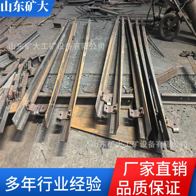 单开道岔尖轨岔尖专用线标准 钢轨岔芯巷道运输轨道