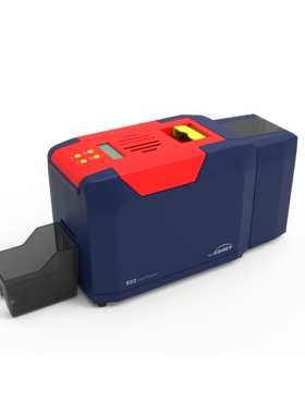 飒瑞S22证卡打印机 居住证打印机双面证卡机IC卡标牌卡会员制卡机