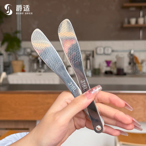 爵适包饺子器挑馅勺316L不锈钢