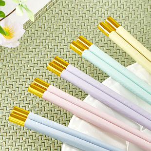 抗菌筷子家用2026新款 高档防霉防滑耐高温轻奢个人分餐高端合金筷