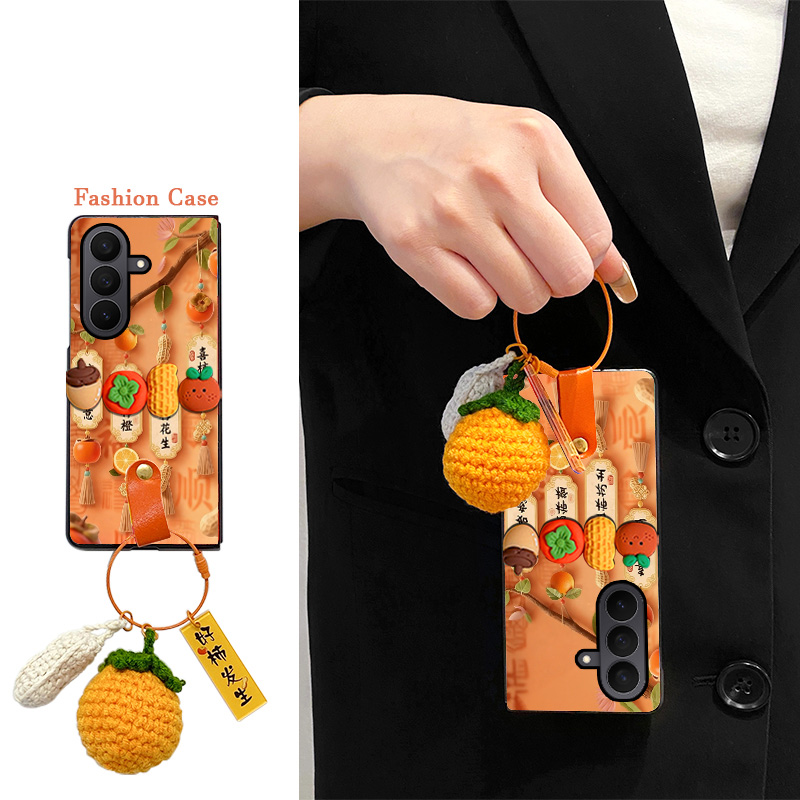 适用三星zfold7手机壳中国风