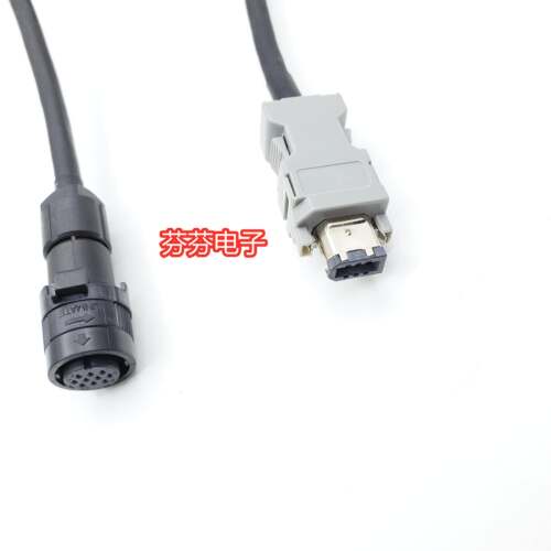 R88M-K电机编码器线 R88A-CRKC003N G5系列R88A-CRKC005NR