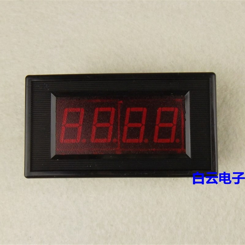 桂辰 BY5135B 三位半交流电压表头 AC300 500V 高精度ICL7107