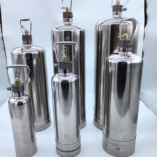 灭火器瓶改高山气罐户外露营野炊钢瓶气瓶重复循环充气阀门m30 24