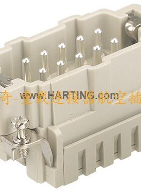 09330102616 09330102716  HARTING连接器 HAN-10ES-M F 弹片式