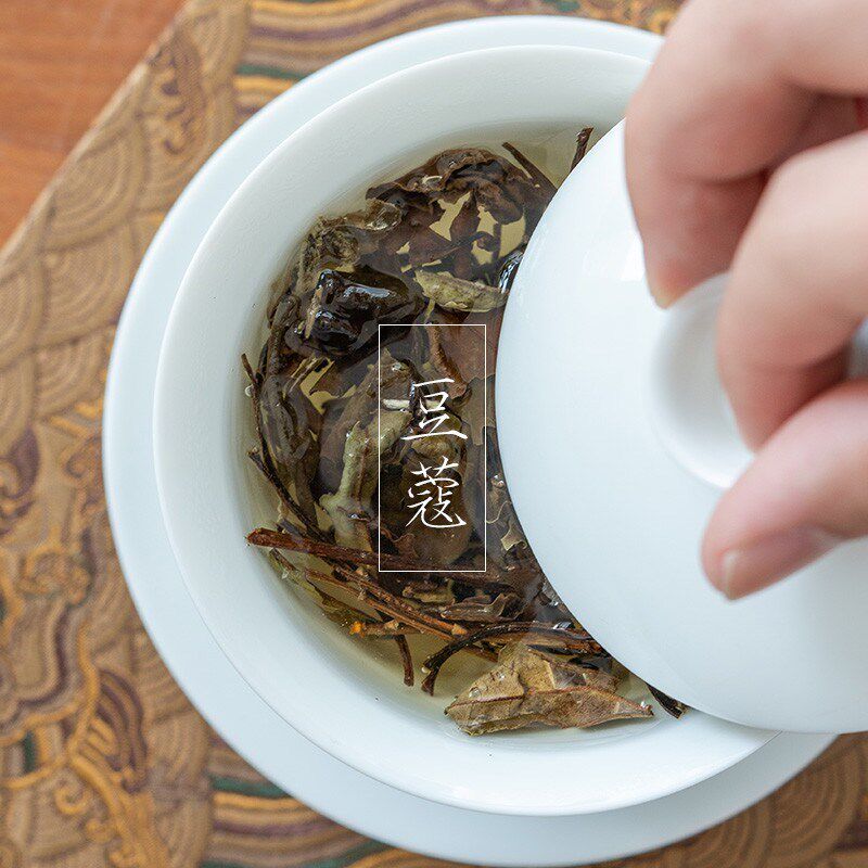 弄子里严选.2012年豆蔻50g 政和高山老白茶老寿眉散茶茶叶 蜜糖甜
