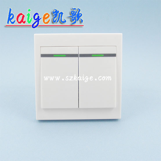 无线灯具遥控开关 220V 二路灯具无线遥控开关 手动遥控开关灯