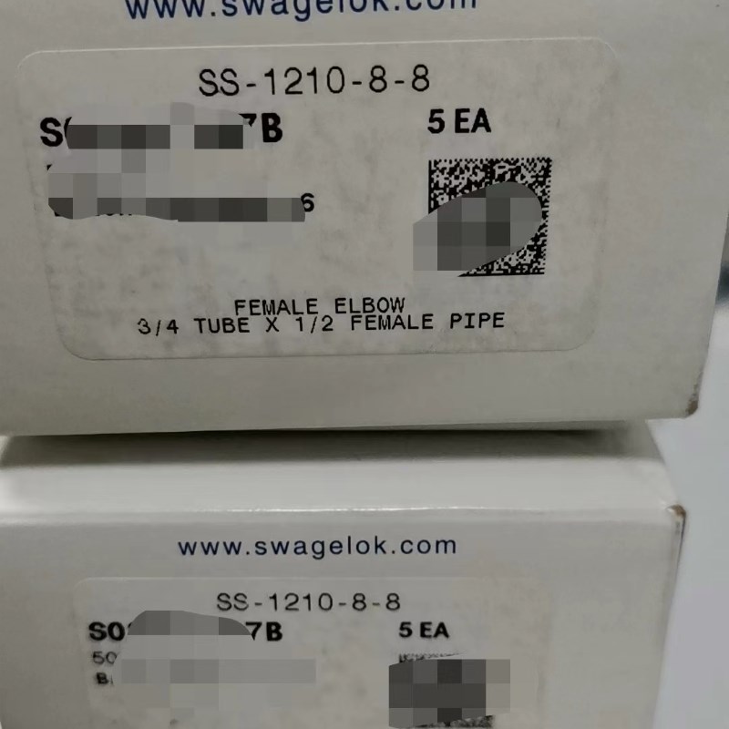 美国Swagelok世伟洛克 SS-1210-8-8 内螺纹弯头,3/4 in. 卡套NPT