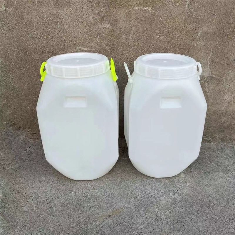 25升公斤50斤塑料桶食品级蜂蜜桶加厚专用带盖家用立方酿酒桶水桶