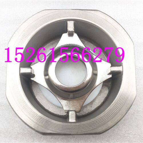 不锈钢316软密封德标止回阀H71F-40R对夹升降式止回阀DN15-DN150