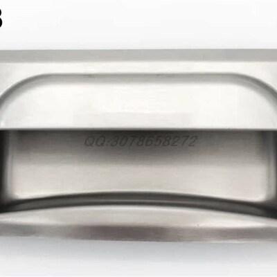 LS588-128不锈钢嵌入式暗藏橱柜门隐形拉手隐藏式拉手SAL11400M