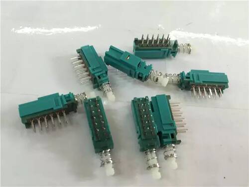 国产自锁开关 2X6 12脚 琴键开关 带自锁 绿色