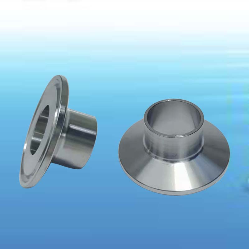 优质316L不锈钢快装卡盘接头介子卡箍式单头焊接管道管件快开端头