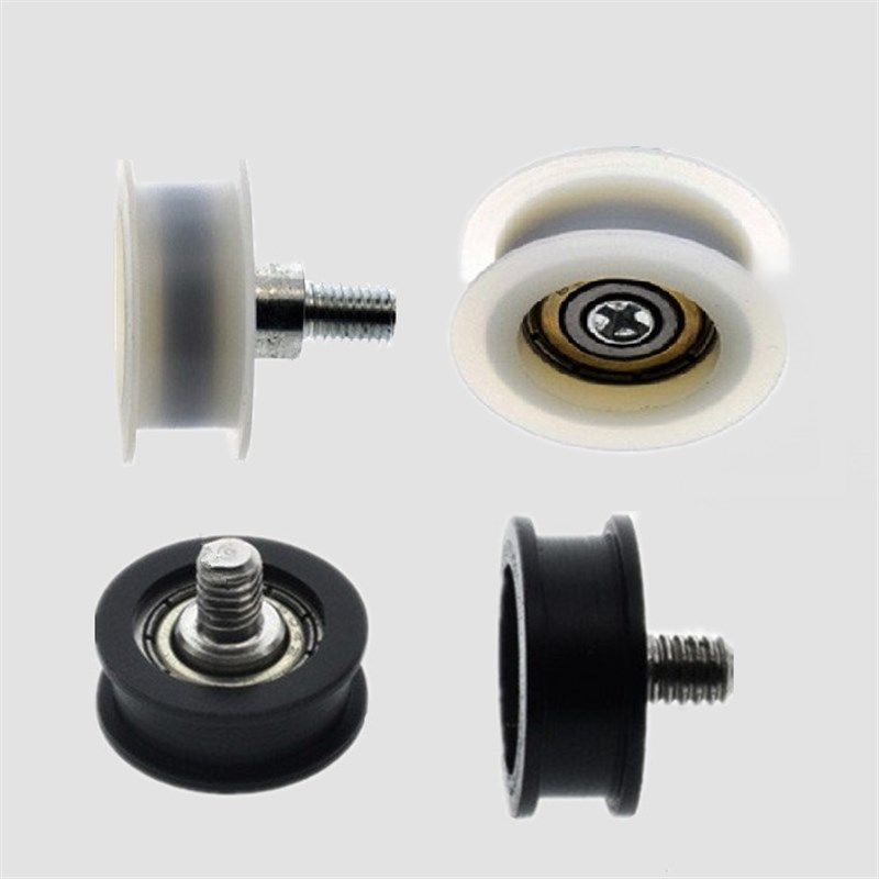 工字型M6螺杆滑轮塑料螺丝滚轮H型凹槽平底包塑M4M8轴承螺杆滑轮,玩具/童车/益智/积木/模型,毛绒/玩偶/公仔/布艺类玩具,淘宝优惠券,粉丝福利购,淘宝优惠卷