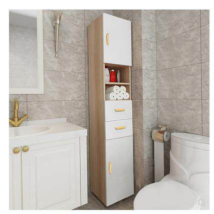 定制化妆室收纳柜夹缝柜浴室转角柜窄柜马桶边柜边柜墙角置物架