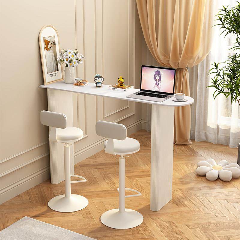 吧台桌家用简约岩板高脚桌长条桌客厅沙发阳台隔断迷你休闲小吧台,住宅家具,岩板餐桌,淘宝优惠券,粉丝福利购,淘宝优惠卷