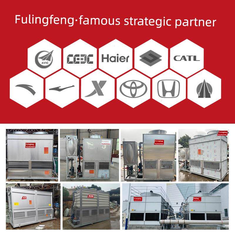 50吨密闭冷却塔工业水循环热密闭冷却水塔100t密闭冷却冷水塔