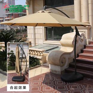 因美家 户外庭院遮阳伞圆形3米大遮阳伞防雨防晒室外庭院伞岗亭伞