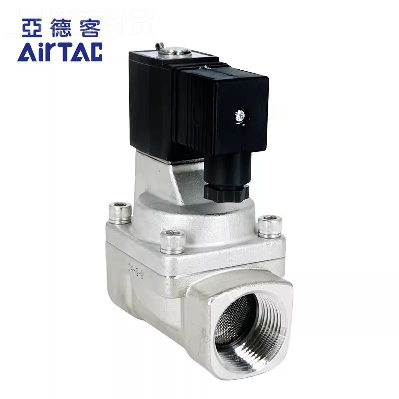 Ai0rT-AC亚德客油水气动不锈钢电磁阀 2S20020 S2020B 2S20BBZ202