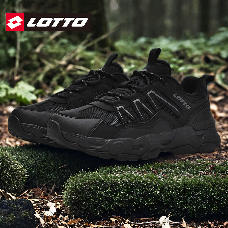 LOTTO乐途男复古网面透气运动鞋2025秋冬季新款户外徒步登山鞋子,运动鞋new,运动休闲鞋,淘宝优惠券,粉丝福利购,淘宝优惠卷