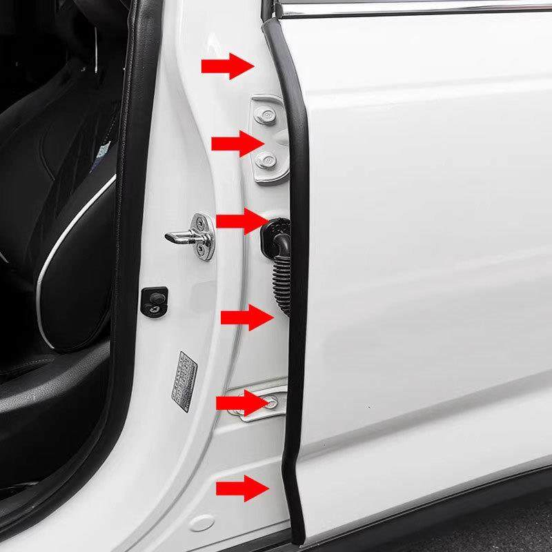 b柱汽车密封条通用型车门缝隙防尘隔音降噪免粘贴防撞条