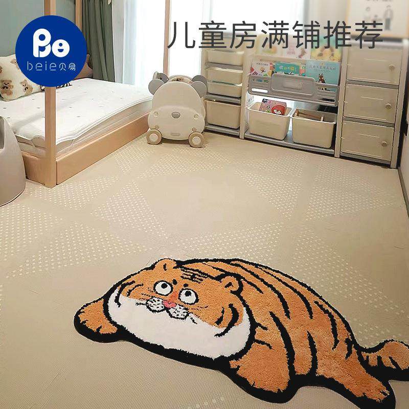 贝易宝宝拼接爬行垫婴儿爬爬垫加厚家用儿童泡沫地垫子xpe味