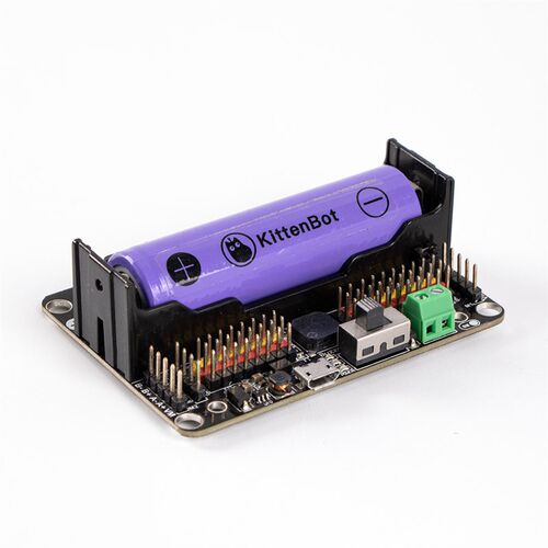 小喵科技 Robotbit V2.2电机驱动扩展板 microbit 8路舵机驱动板