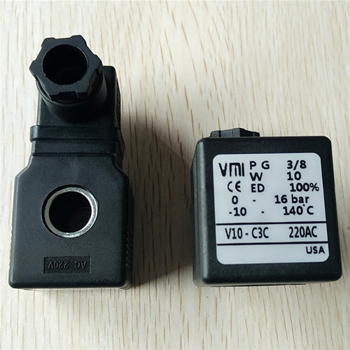 VMI电磁阀PG3/8 V10C3C 220AC双螺杆造粒机挤出机专用电磁阀线圈